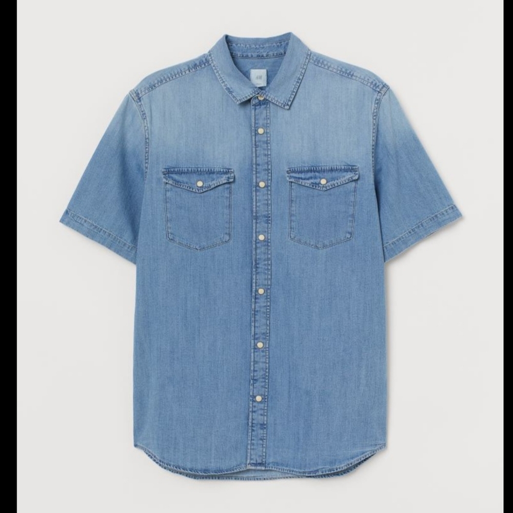 H&M denim shirt